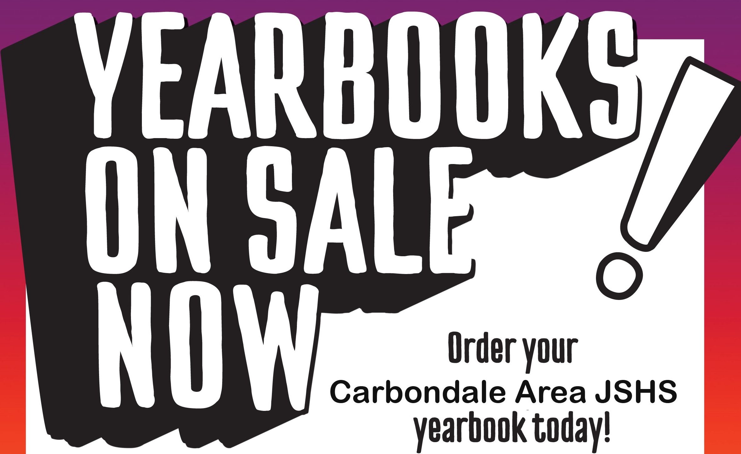 Attention Students in Grades 7-12! Yearbook Sale for 2020-2021 School Year!