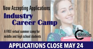 Attention Students in Grades 6-12: Free Industry Career Camp Opportunity
