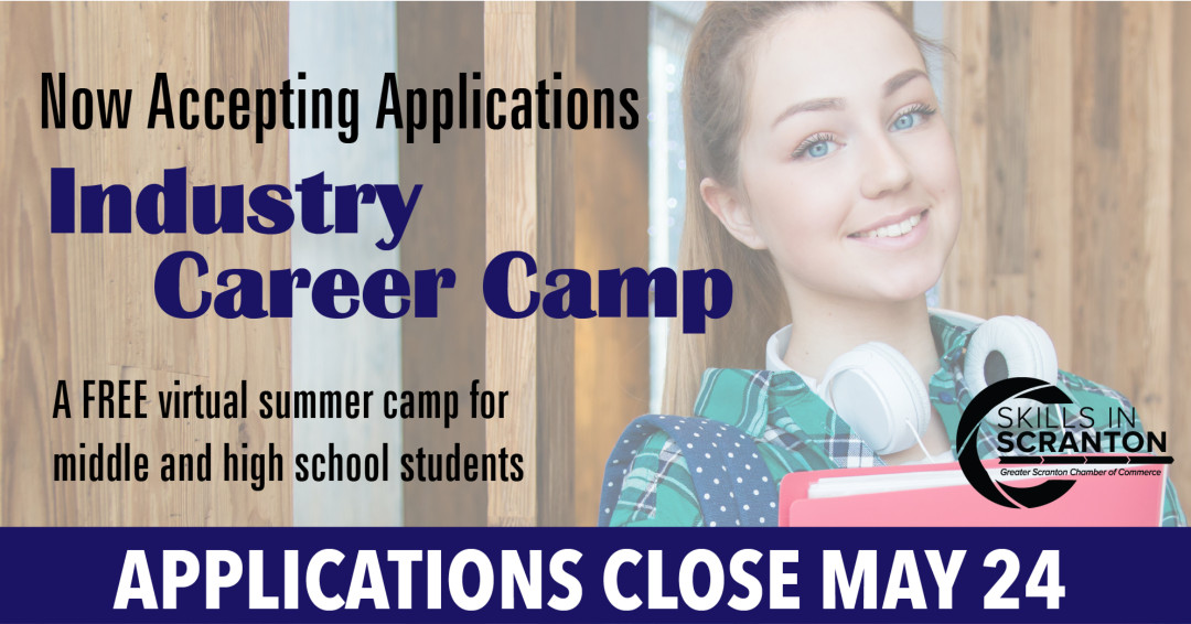 Attention Students in Grades 6-12: Free Industry Career Camp Opportunity