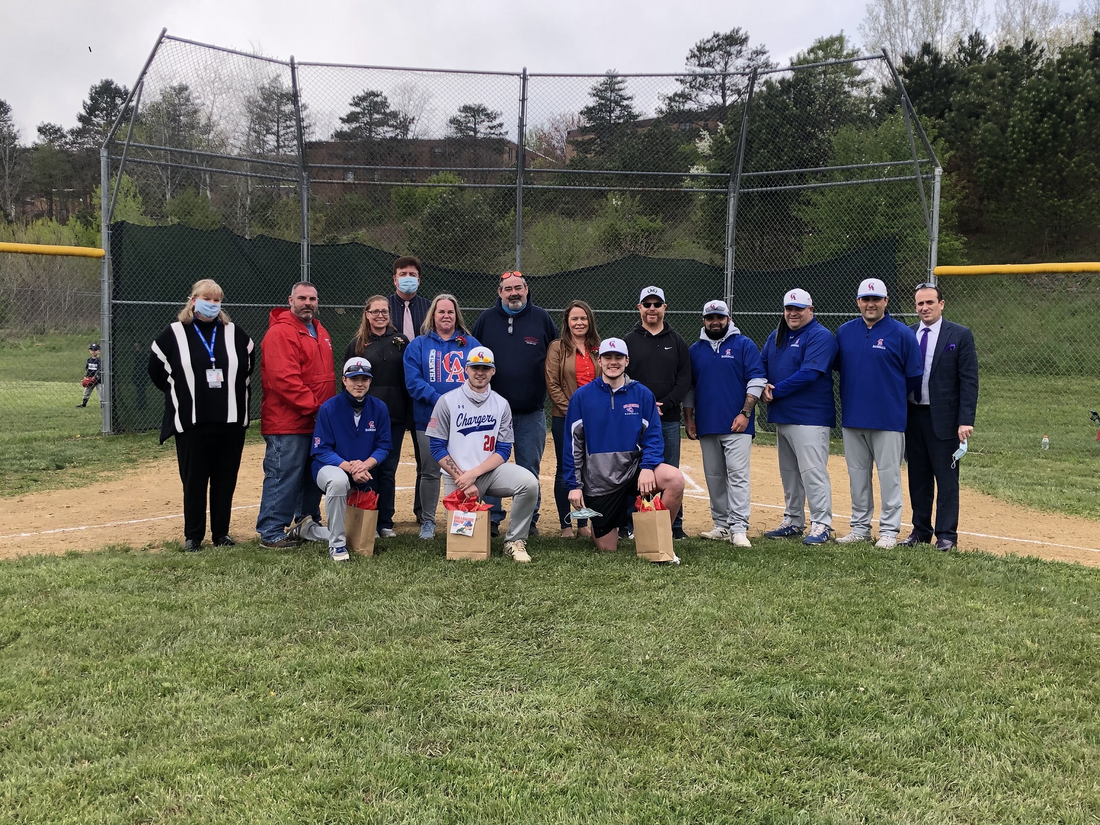 Carbondale Area Hosts Senior Night Baseball