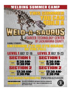 Weld-A-Saurus – Welding Summer Camp