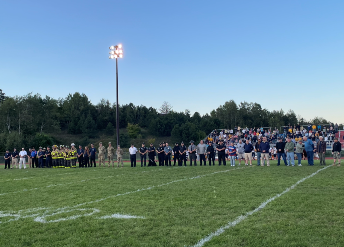 Chargers Football Honors Military and First Responders for 20th Anniversary of September 11 Attacks