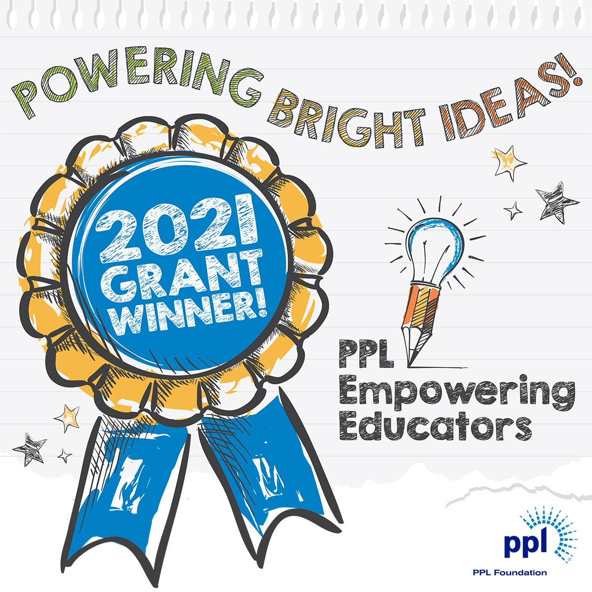 Carbondale Area JSHS Awarded PPL Empowering Educators Grant for STEM 