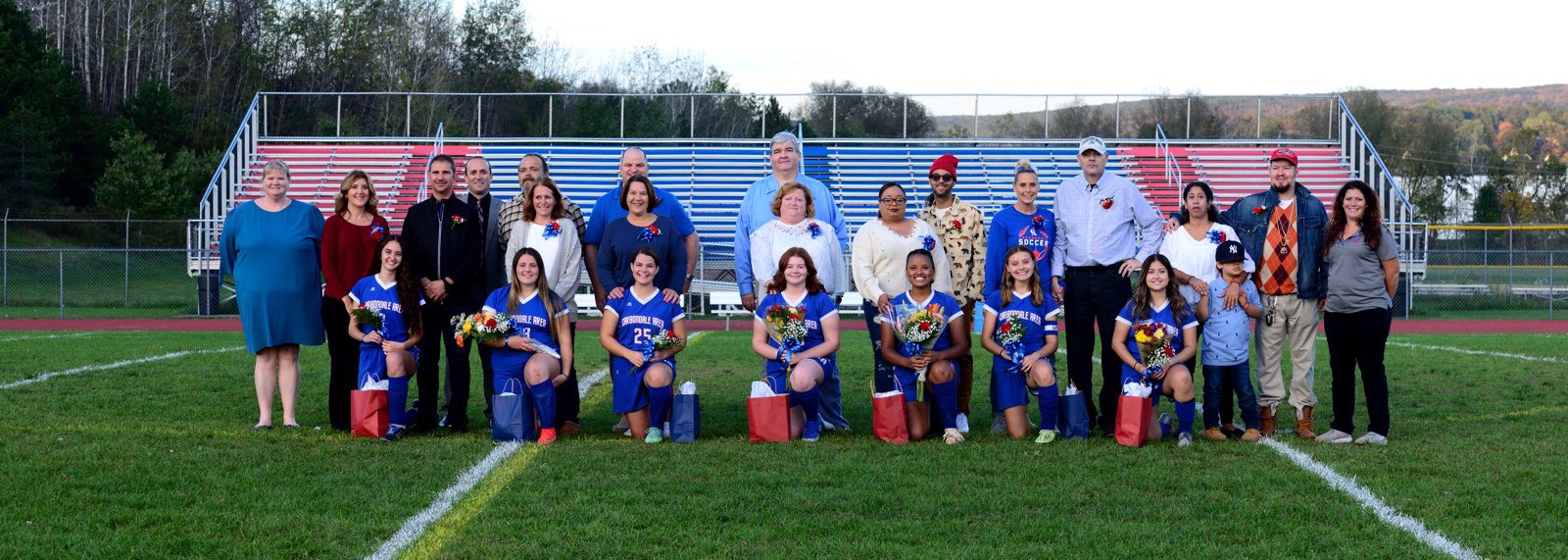 Chargerettes Soccer Hosts Senior-Parent Recognition Ceremony