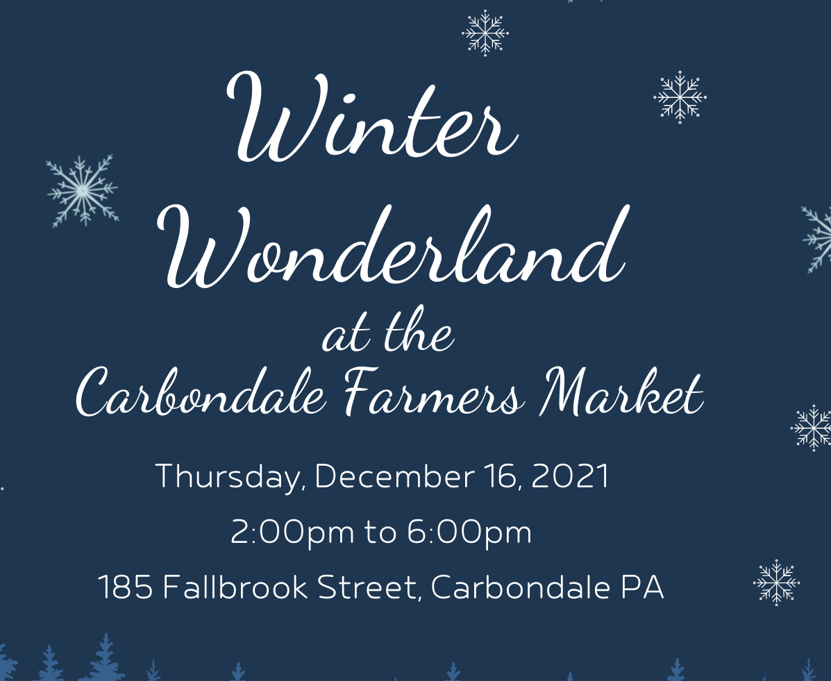 Winter Wonderland at the Carbondale Farmers Market