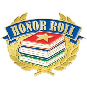 Second Marking Period Honor Roll