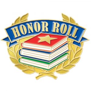 Second Marking Period Honor Roll
