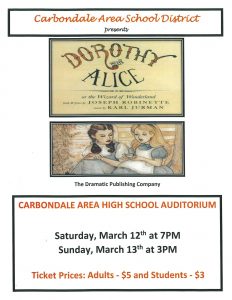 CA Drama Club Presents “Dorothy Meets Alice”
