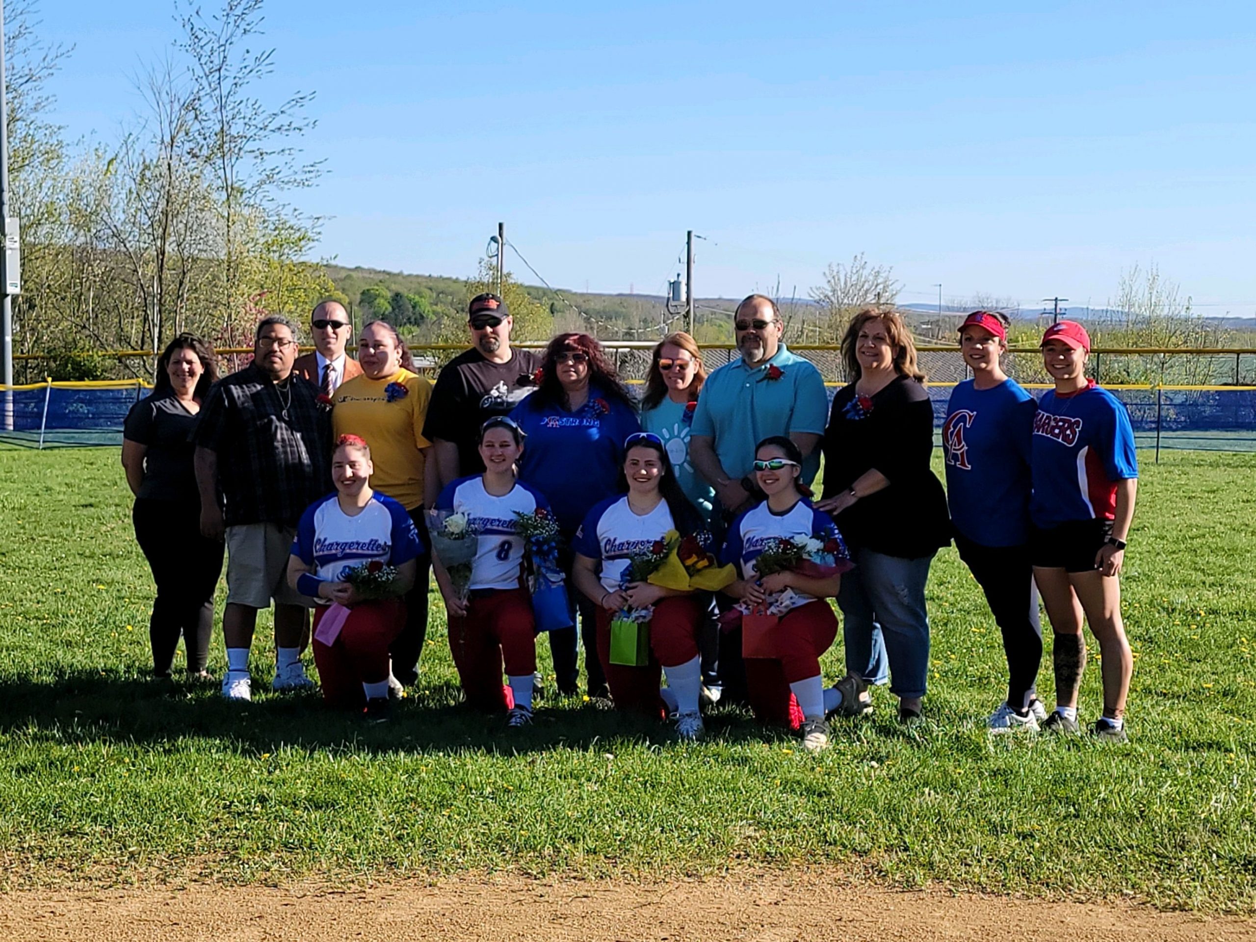 Carbondale Area Softball Hosts Senior-Parent Recognition Night