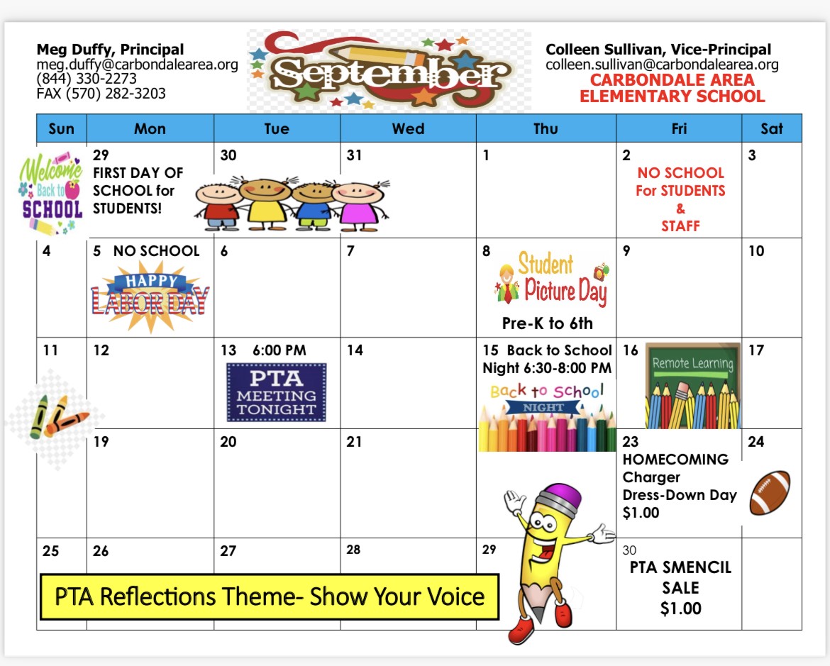 September Calendar 2022