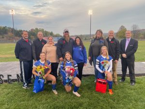 Carbondale Area Girls Soccer Holds Senior-Parent Recognition Night