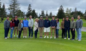 Carbondale Area Golf Team Hosts Faculty versus Student Match on Senior-Parent Recognition Night
