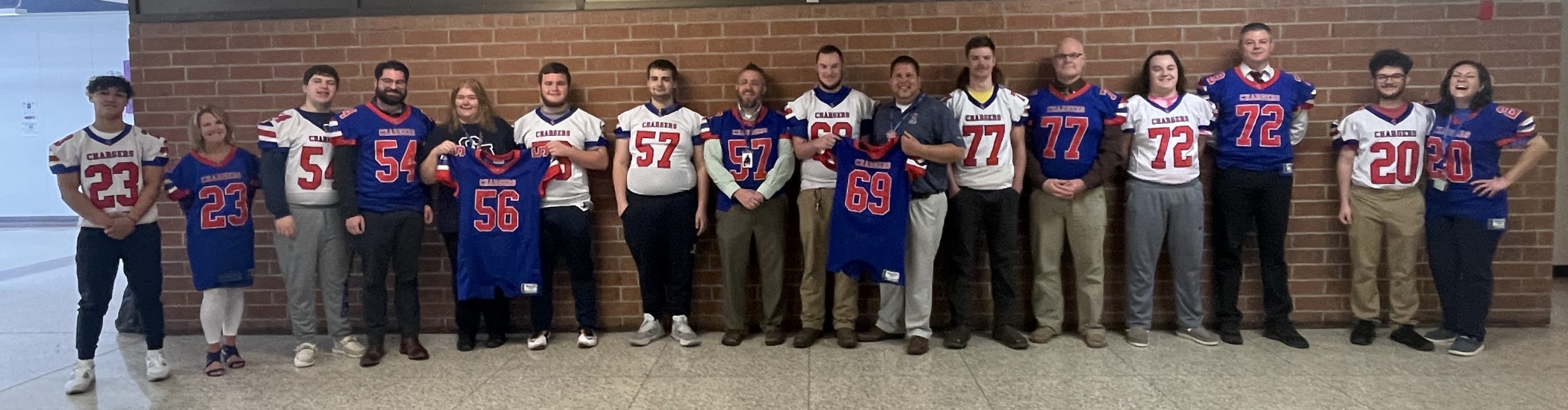 Charger Football Seniors Select Their Difference Makers