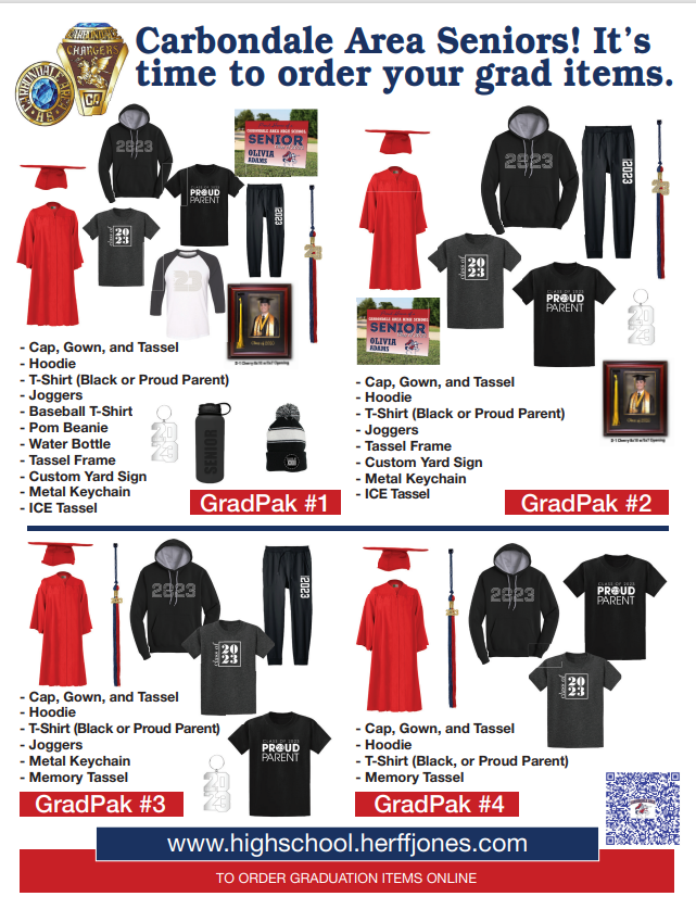 Attention Seniors: Order Your Graduation Items!