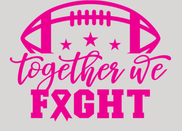 Cheerleading Squad Selling Shirts for Breast Cancer Awareness (Can Be Worn to School on October 27)