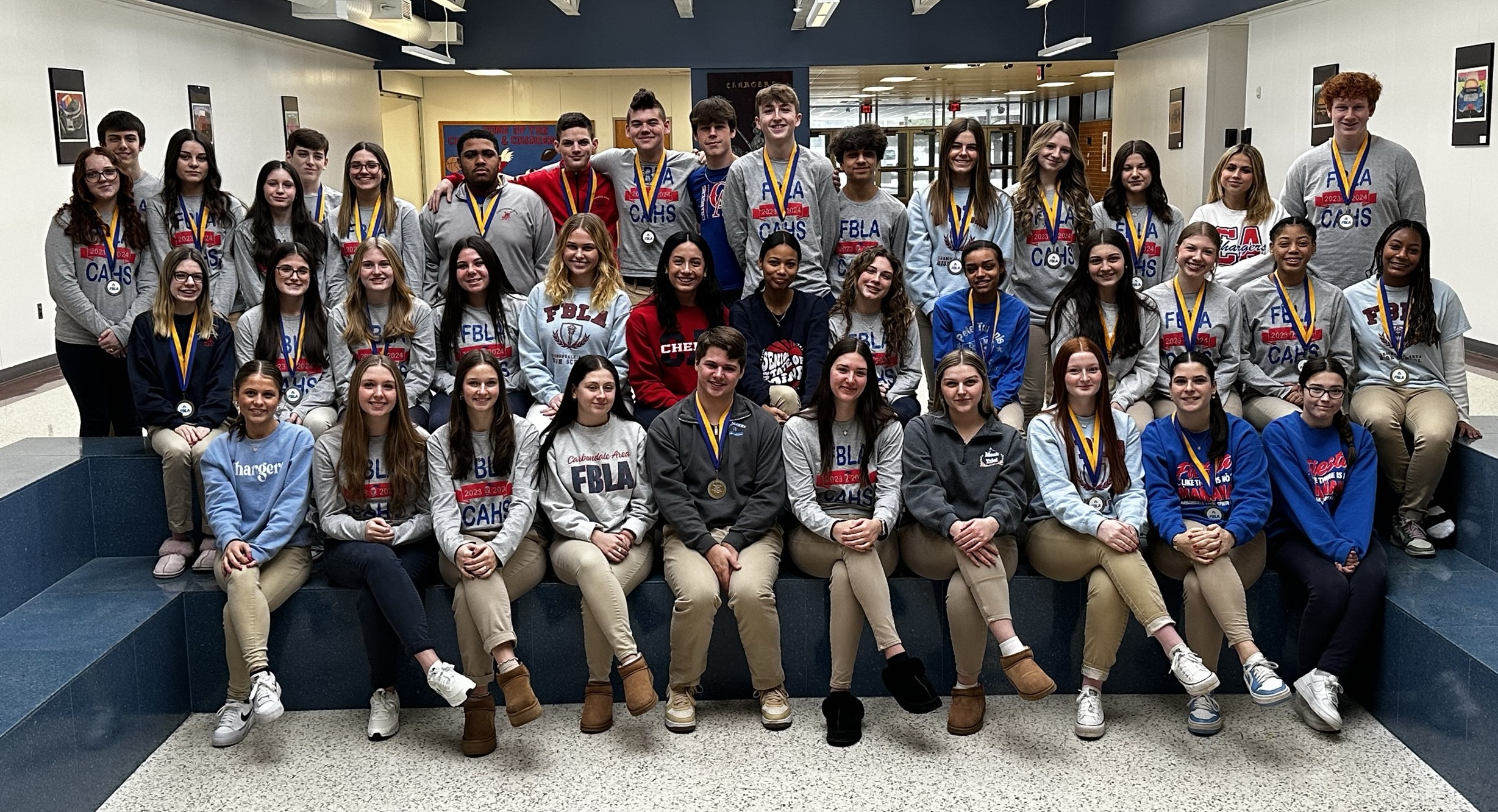 Charger FBLA Students Excel in State Competition Carbondale Area