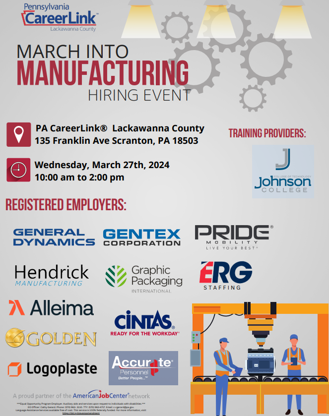 Attention Students: Manufacturing Hiring Event Opportunity